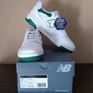 NWT New Balance 550 White / Green 9.5